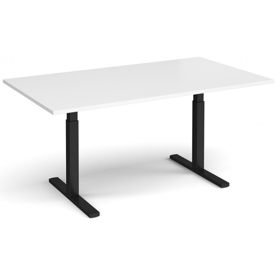 Elev8 Touch Adjustable Rectangular Boardroom Table - 2000mm